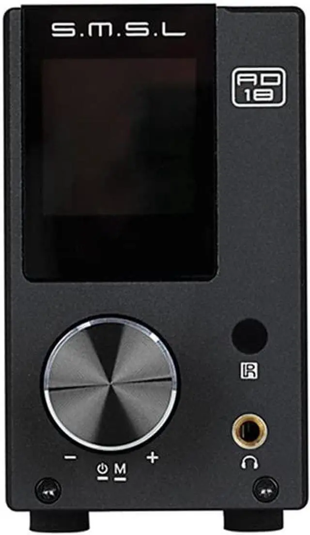 Alt view image 2 of 7 - AD18 Audio HiFi Stereo Amplifier with Bluetooth 4.2 Supports Apt-X,USB DSP Full Digital Power Amplifier 2.1 Small 80Wx2 Class D Amplifier with Subwoofer Output