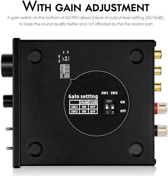 Alt view image 6 of 7 - G2 PRO TPA3255 Hi-Fi 300W Subwoofer Power Amplifier Mono Channel Class D SUB Audio Amp