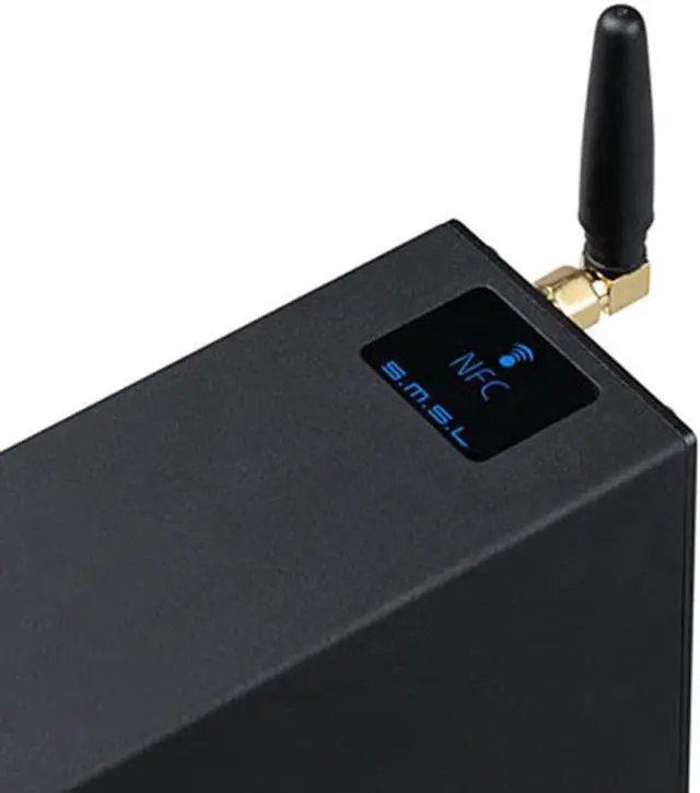 Alt view image 5 of 7 - AD18 Audio HiFi Stereo Amplifier with Bluetooth 4.2 Supports Apt-X,USB DSP Full Digital Power Amplifier 2.1 Small 80Wx2 Class D Amplifier with Subwoofer Output