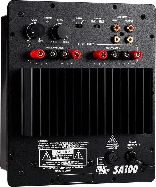 Main image of Dayton Audio SA100 100W Subwoofer Plate Amplifier