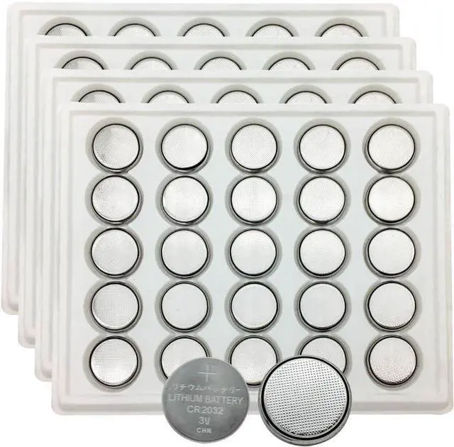 Main image of ECR2032 3V Lithium Coin Cell Battery CR2032 (100 Pack)