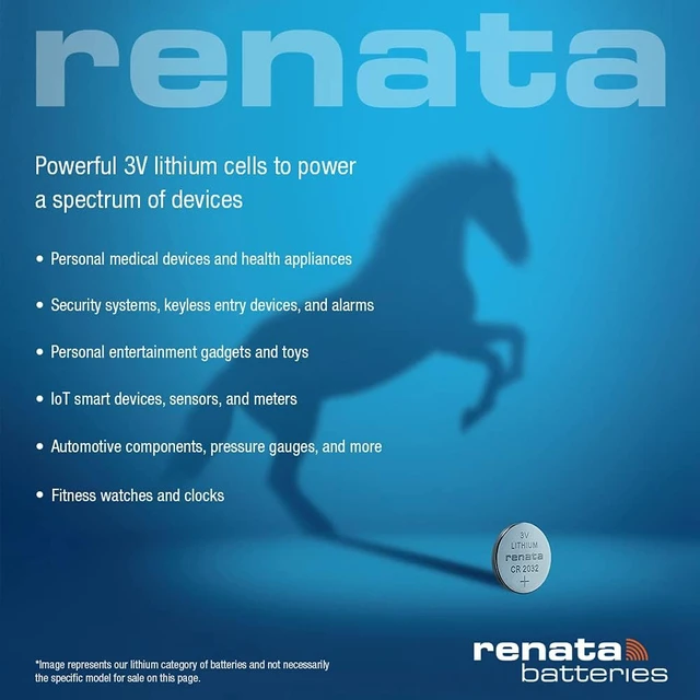Alt view image 5 of 7 - Renata CR2430 Lithium Coin Batteries 3V Blister Card Packaged For Peg Hook Durable (5 Pack)