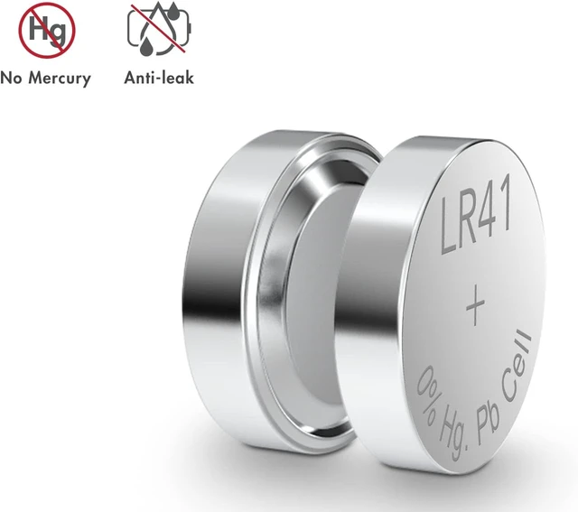 Alt view image 6 of 6 - Tenergy 1.5 Volt Battery Button Cell LR41, ag3 Batteries Equivalent, Ideal for thermometers, Watches, Laser Pointers, Small Toys, Portable Electronics, 100 Count (Pack of 3)