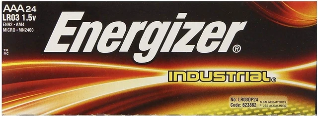 Alt view image 2 of 5 - Industrial Alkaline Bid Battery, AAA, 1.5-Volt