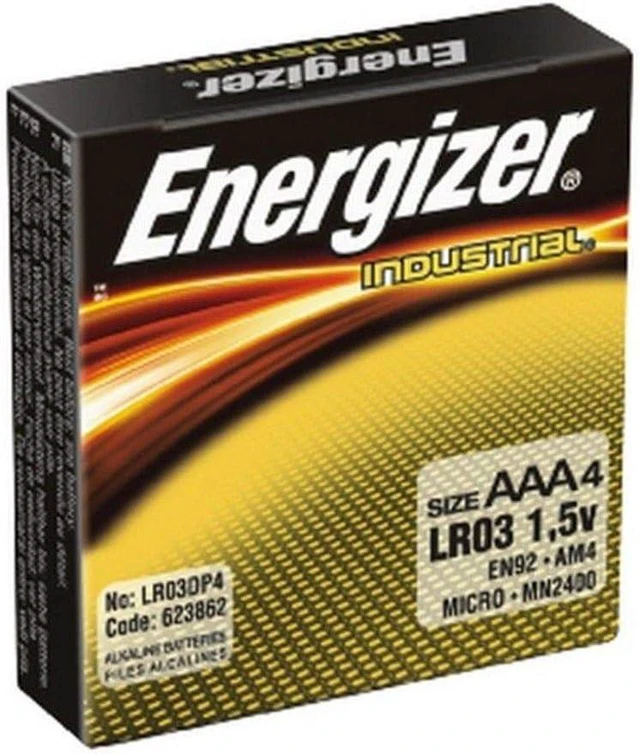 Alt view image 3 of 5 - Industrial Alkaline Bid Battery, AAA, 1.5-Volt