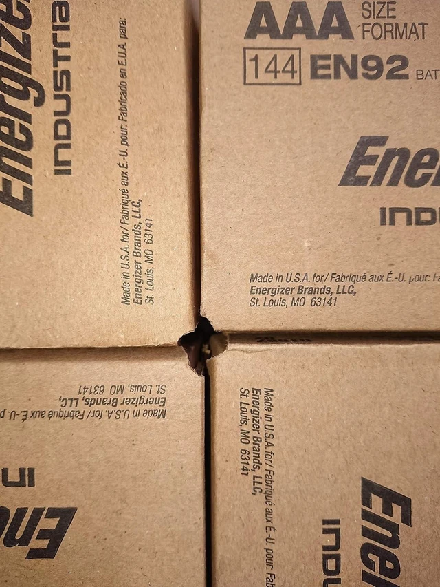 Alt view image 4 of 5 - Industrial Alkaline Bid Battery, AAA, 1.5-Volt