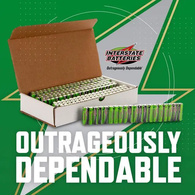 Alt view image 2 of 6 - Interstate Batteries AA Alkaline Battery (200 Pack) All-Purpose 1.5V High Performance Battery - Workaholic (DRY7001)