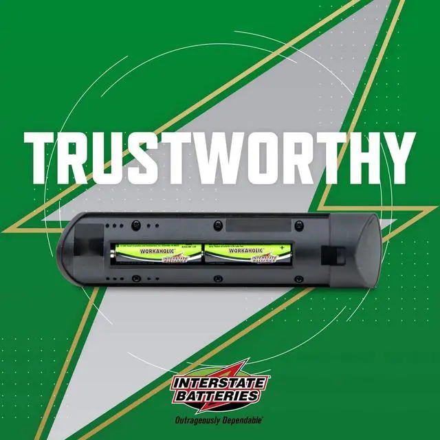 Alt view image 3 of 6 - Interstate Batteries AA Alkaline Battery (200 Pack) All-Purpose 1.5V High Performance Battery - Workaholic (DRY7001)