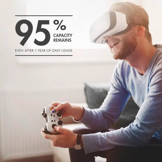 Alt view image 3 of 6 - Tenergy AA Rechargeable NIMH Battery 2000mAh Pre-Charged Household Battery Low Self Discharge High Performance AA Battery Pack for Remote Controller/Toys/Flashlight/Mice, 24 Pack