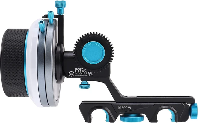 Alt view image 2 of 7 - DP500III Follow Focus Puller with A/B Stop & 15mm Quick-Release Rod Clamp No Backlash, for Canon, Blackmagic, DSLR, Cinema & Mirrorless Cameras