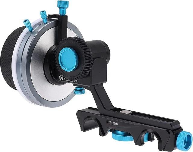 Alt view image 4 of 7 - DP500III Follow Focus Puller with A/B Stop & 15mm Quick-Release Rod Clamp No Backlash, for Canon, Blackmagic, DSLR, Cinema & Mirrorless Cameras