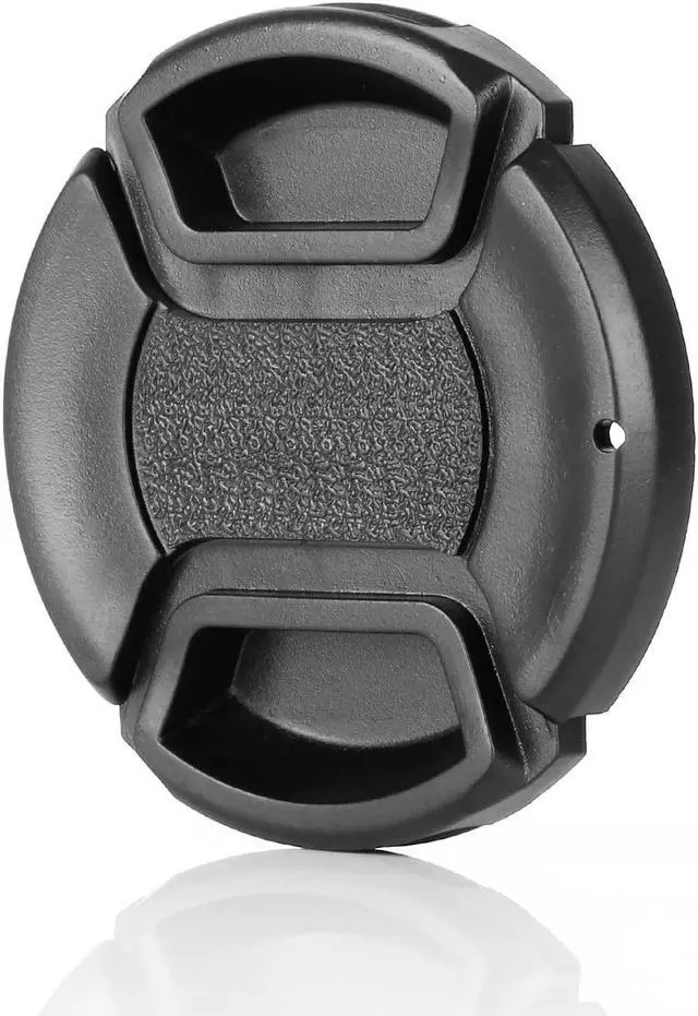 Alt view image 3 of 5 - ChromLives Camera 52mm Lens Cap Center Pinch with Lens Cap Leash Hole Bundle Compatible with DSLR Cameras Nikon Sony Canon & Other DSLR Cameras UV Lens (52mm)