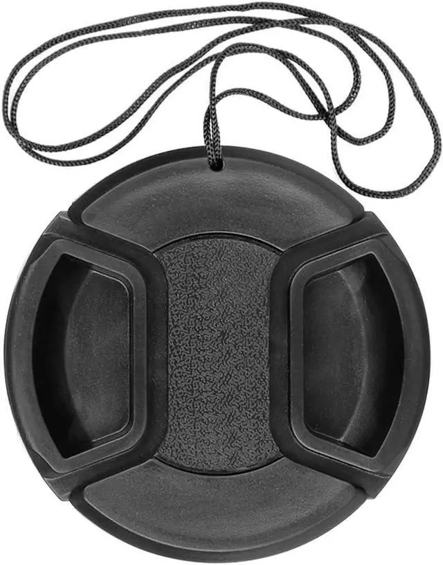 Main image of ChromLives Camera 52mm Lens Cap Center Pinch with Lens Cap Leash Hole Bundle Compatible with DSLR Cameras Nikon Sony Canon & Other DSLR Cameras UV Lens (52mm)