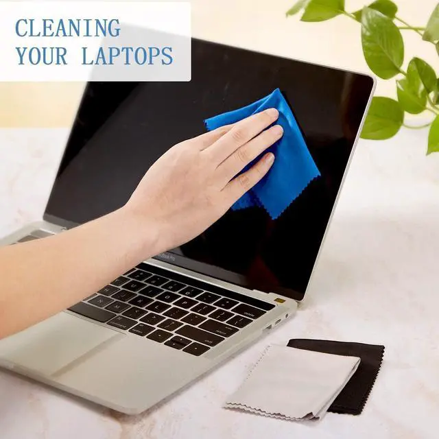 Alt view image 5 of 7 - Frienda 50 Pcs Microfiber Cleaning Cloth for Glasses 6x7 Inch Lens Eyeglasses Cleaning Cloth Sunglasses Electronics Glasses Optical Cleaner Wipes Bulk for Camera Lens Eyeglass Screen(Assorted Colors)