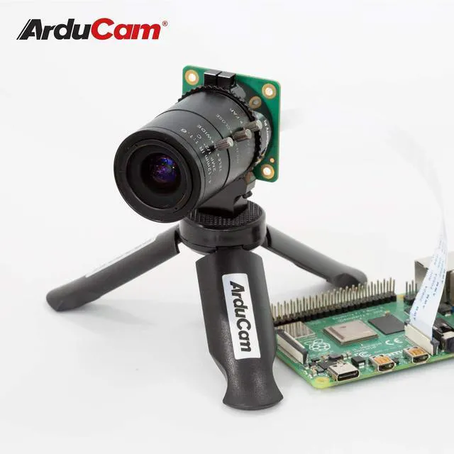 Alt view image 5 of 6 - 4-12mm Varifocal C-Mount Lens for Raspberry Pi HQ Camera, with C-CS Adapter, Industrial Telephoto Lens