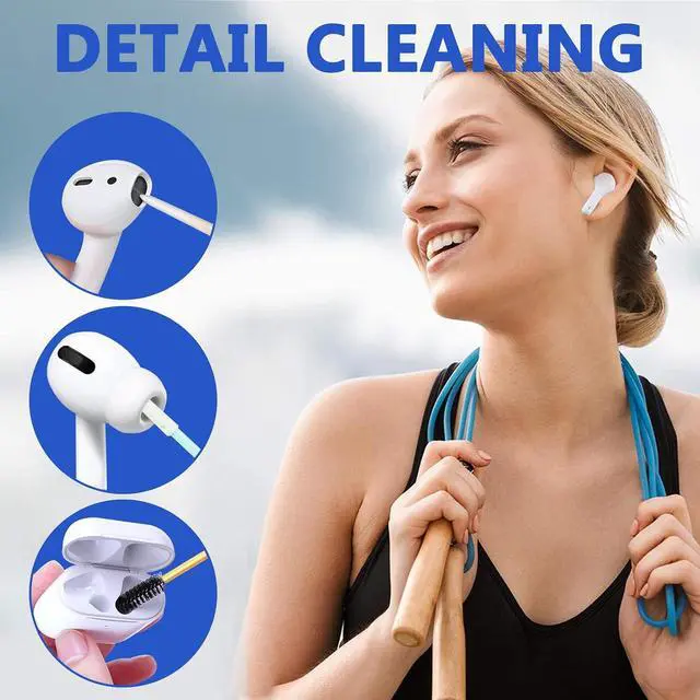 Alt view image 4 of 7 - Cleaning Kit for iPhone, Cleaning Tool for Phone Charging Port Speaker | Electronic Cleaning kit Compatible with iPhone Airpods Earbuds Camera USB C Lightning Port ipad (140PCS)
