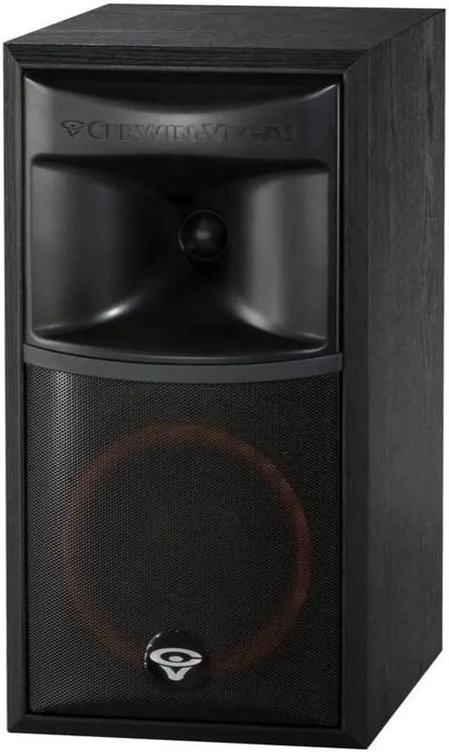 Alt view image 4 of 5 - Cerwin-Vega XLS-6 2-Way Home Audio Bookshelf Speaker (Each, Black)