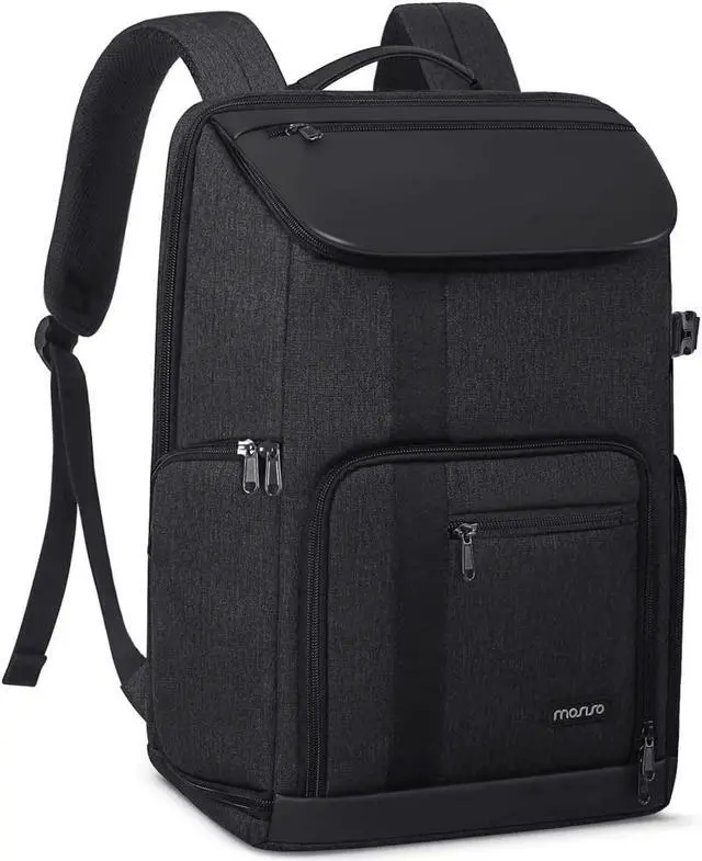 Main image of Camera Backpack, DSLR/SLR/Mirrorless Large Men/Women Photography Camera Bag Case with 17.3 inch Laptop Compartment&Tripod Holder&Rain Cover Compatible with Canon/Nikon/Fuji/Laptop, Space Gray