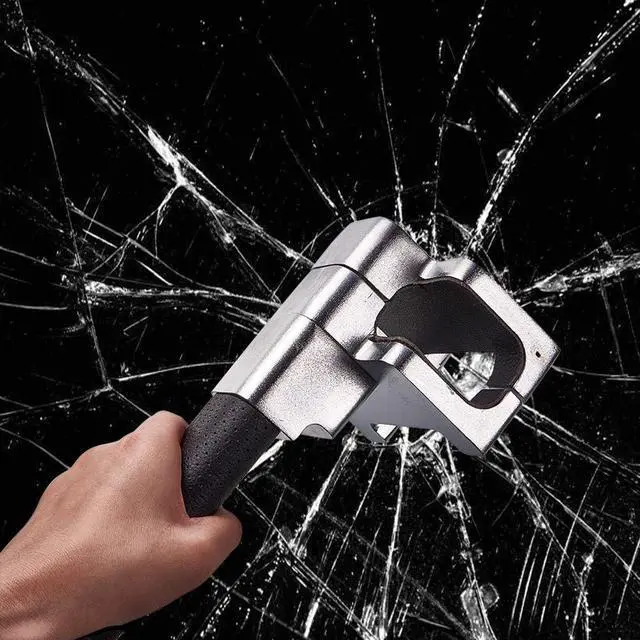 Alt view image 4 of 7 - Steering Wheel Lock with Alarm, Vehicle Anti-Theft Security Lock Universal for Car Truck SUV Van
