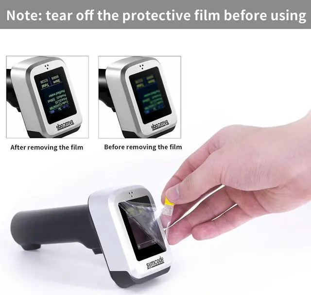 Alt view image 5 of 7 - 2D QR Bluetooth Barcode Scanner with Screen Display with Charging Base,3 in 1 Compatible with Bluetooth & 2.4GHz Wireless & Wired Connection with 1.8 inch TFT Color LCD Screen