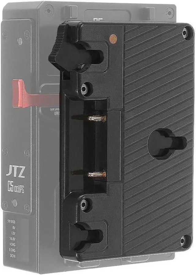 Alt view image 5 of 6 - Converter Adapter Plate Mount for Anton Bauer Gold Mount Battery to V Mount Battery,with 16.8V D-Tap Output for Panasonic Camcorder Camera LED Light Camera Field Monitor