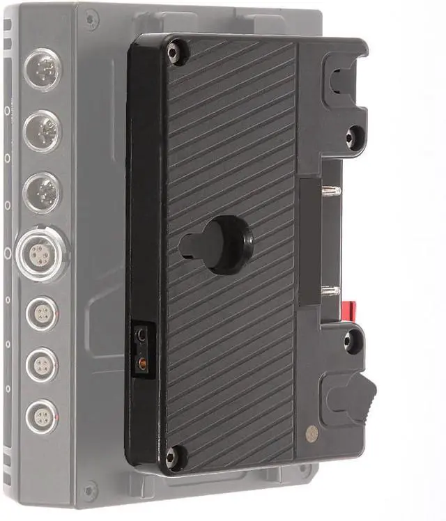 Alt view image 6 of 6 - Converter Adapter Plate Mount for Anton Bauer Gold Mount Battery to V Mount Battery,with 16.8V D-Tap Output for Panasonic Camcorder Camera LED Light Camera Field Monitor