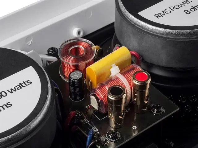 Alt view image 10 of 20 - Monoprice 2-way Carbon Fiber In-Wall Surround Speaker - Dual 5.25 Inch (Single) Vari-Angled With Paintable Grille - Alpha Series