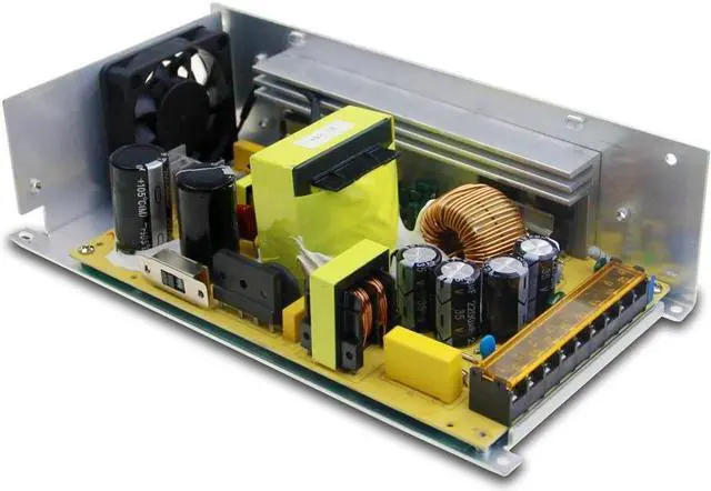 Alt view image 5 of 7 - 24V 25A 600W Power Supply Adapter SMPS Switch Mode Power Supply LED Driver 110V 220V AC to DC 24 Volt 25 Amp 20A Converter Transformer for LED Light CCTV Camera Radio Speaker Amplifier Motor
