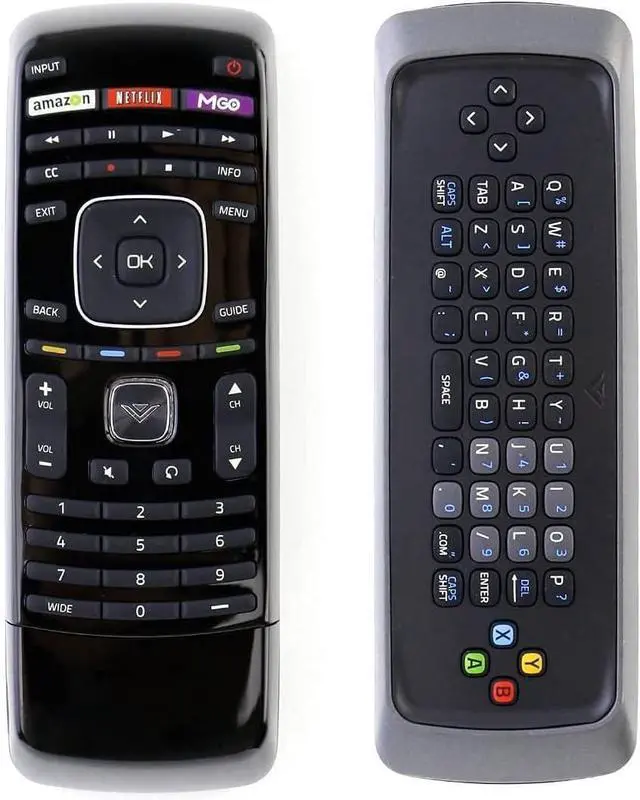 Main image of Universal Remote Control for Vizio Smart TV Remote Compatible with All Vizio LCD LED HDTV Smart TVs Including Dual Side QWERTY Keyboard