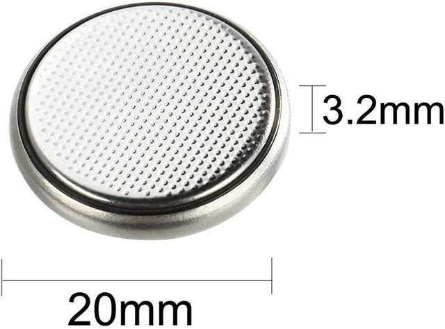 Alt view image 2 of 3 - 100Packs CR2032 Lithium Battery 3V cr2032 Coin Cell 230mAh Bulk