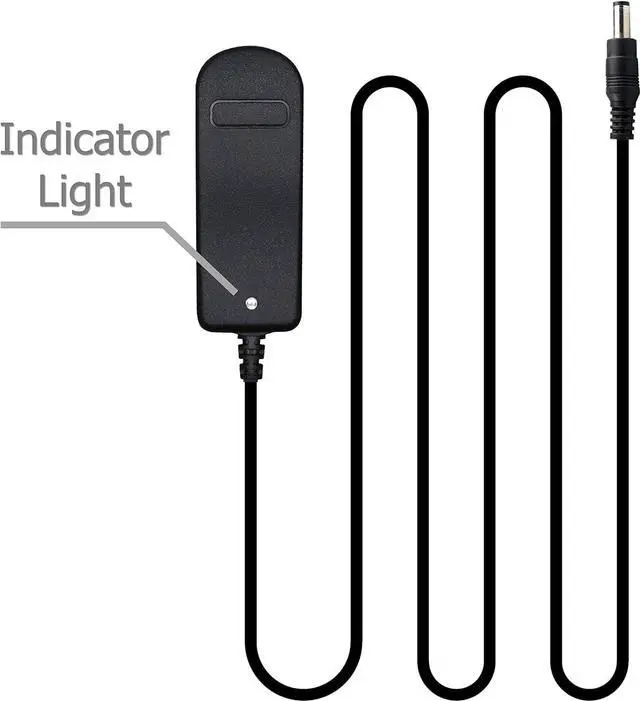 Alt view image 3 of 7 - AC to DC 9V 1.5A Power Supply Adapter with 5.5mm x 2.1mm Connector Plug for Android Tablets Webcam Routers Toys Recorder Bluetooth Speaker