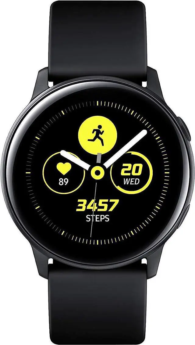Alt view image 11 of 20 - Samsung Galaxy Watch Active (40mm), Black (Bluetooth) - Wrist - Accelerometer, Barometer, Gyro Sensor, Health Sensor, Heart Rate Monitor, Ambient Light Sensor - Timer, Phone, Push Notification
