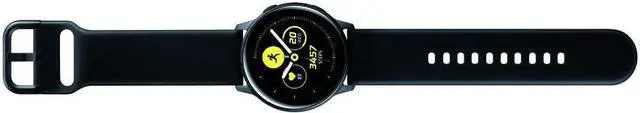 Alt view image 16 of 20 - Samsung Galaxy Watch Active (40mm), Black (Bluetooth) - Wrist - Accelerometer, Barometer, Gyro Sensor, Health Sensor, Heart Rate Monitor, Ambient Light Sensor - Timer, Phone, Push Notification