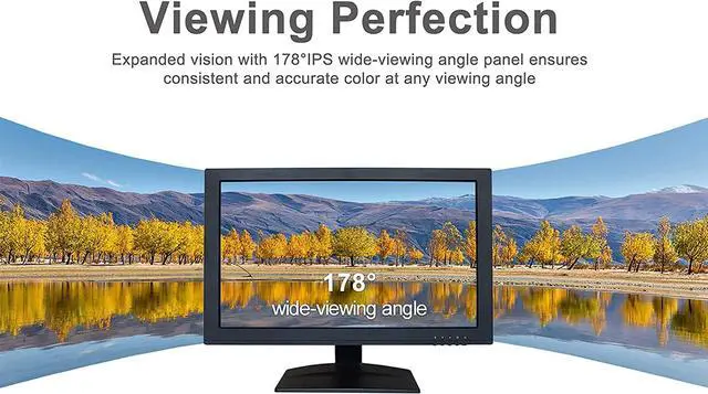 Alt view image 6 of 7 - Gadpiparty SVD 23.6 Security Monitor, 5MP/2560x1920 Super HD BNC Resolution, 3D Comb Filter, HDMI (3.6MP) & BNC Inputs, Works with 5MP Security Cameras for DVR/NVR/PC