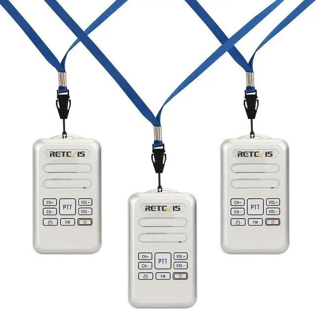 Main image of RT20 Wearable Walkie Talkie Small for Adults, Senior Elderly 3 Pack