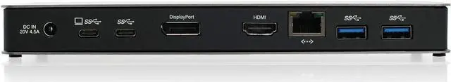 Alt view image 4 of 5 - IOGEAR USB-C Dual 4K Docking Station with 60W Power Delivery - GUD3C01