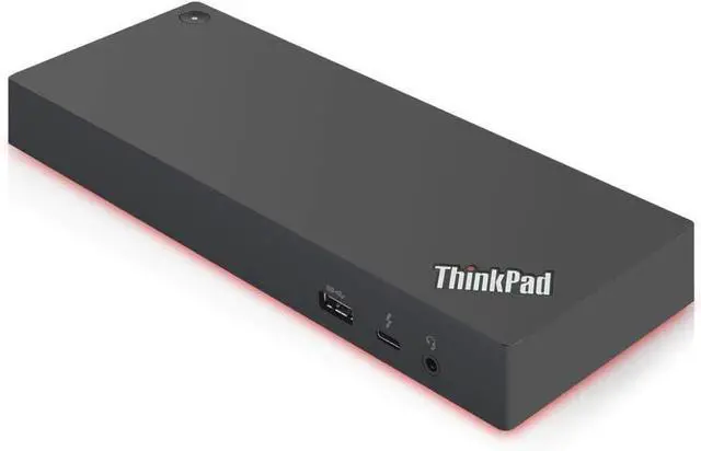 Main image of Lenovo ThinkPad Thunderbolt 3 Workstation Dock 170W US (40AN0170US), Black