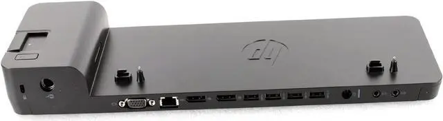 Main image of HP 2013 UltraSlim Docking Station D9Y19AV,Black