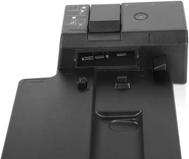 Alt view image 2 of 5 - Lenovo ThinkPad Basic Docking Station - VGA, DP - for ThinkPad A485, L480, L580 and More, Black