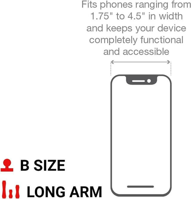 Alt view image 6 of 7 - X-Grip Large Phone Mount with Long Arm Twist-Lock Suction Cup