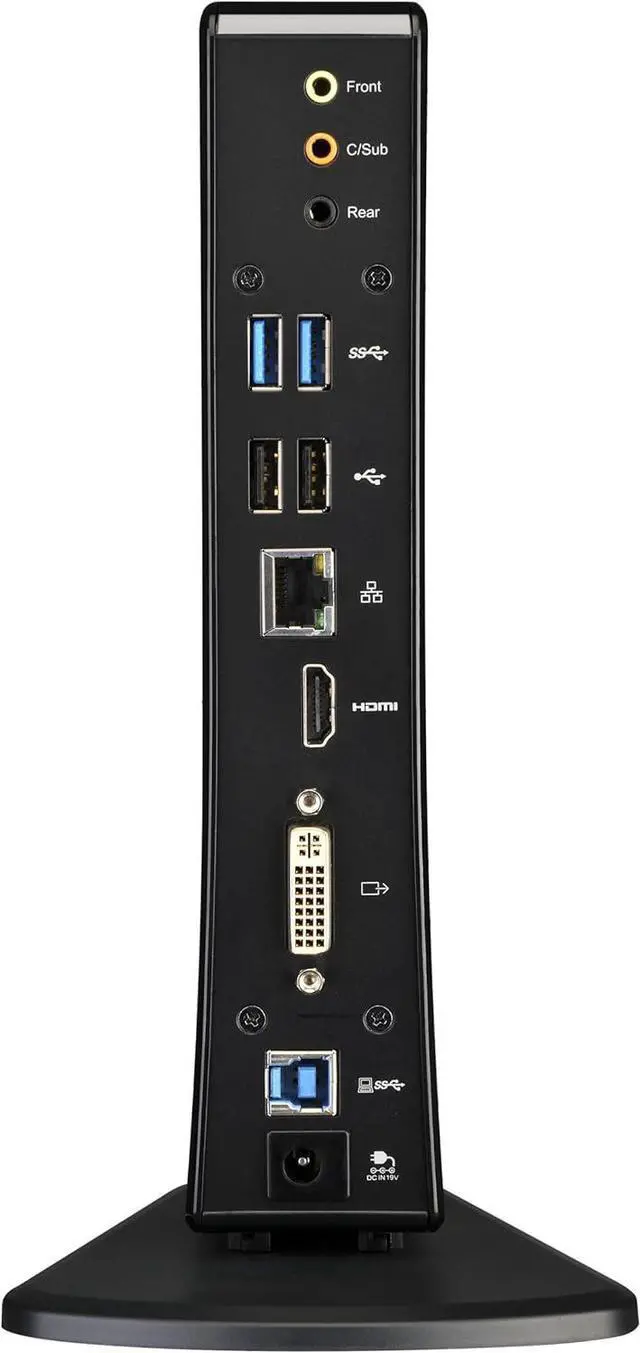 Alt view image 3 of 7 - Toshiba Dynadock Docking Station (PA3927U1PRP)