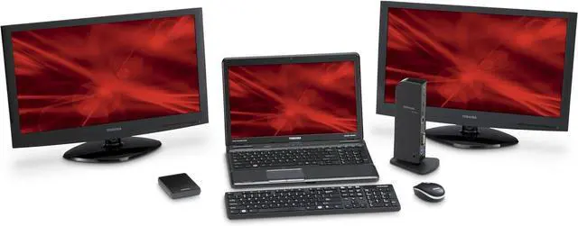 Alt view image 6 of 7 - Toshiba Dynadock Docking Station (PA3927U1PRP)