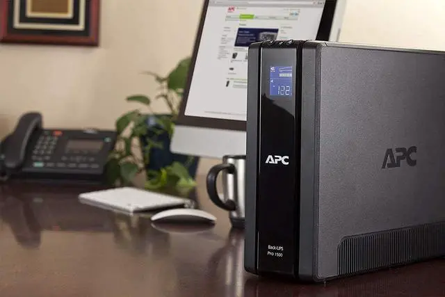 Alt view image 6 of 7 - APC UPS Battery Backup Surge Protector with AVR, 1500VA, APC Back-UPS Pro (BR1500G) Bundle Including 16GB DataTraveler