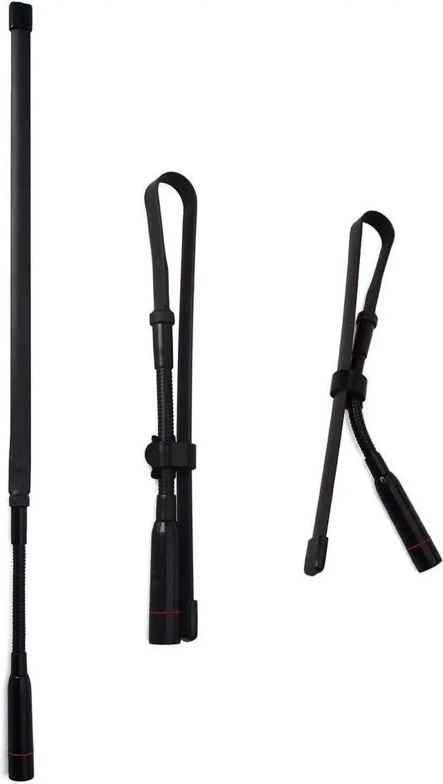 Alt view image 4 of 7 - HYS CS Tactical SMA Male Antenna Dual Band VHF/UHF 2m/70cm 18.7inch Foldable Antenna with Gooseneck for TYT MD-UV380 YAESU VX-6R Kenwood Retevis RT82 RT3 Two-Way Radio