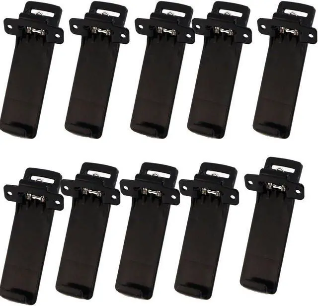 Main image of RoyalTop UV5R Belt Clip Two-Way Radios Walkie Talkie Belt Clip for Baofeng UV-5R Series 10 Pcs/Set