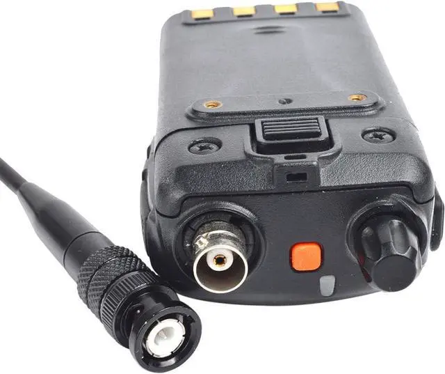 Alt view image 3 of 7 - HYS Dual Band Telescopic/Rod Soft Antenna VHF/UHF BNC (8inch)-(14inch) 2M/70CM Antenna for Vertex HR146, HX300, HX320, HX400 Walkie Talkie