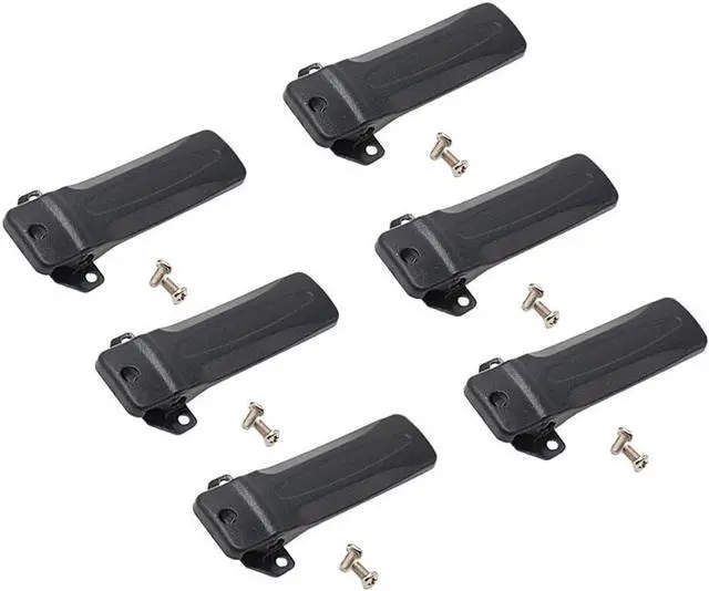 Main image of Aimtobest KBH-10 Belt Clip Compatible for Kenwood TK-270G TK-272G TK-2200 TK-3200 TK-3300 TK-280 TK-380 TK-290 TK-390 TK-260G TK-2302 TK-3302 Radio (6 Pack)