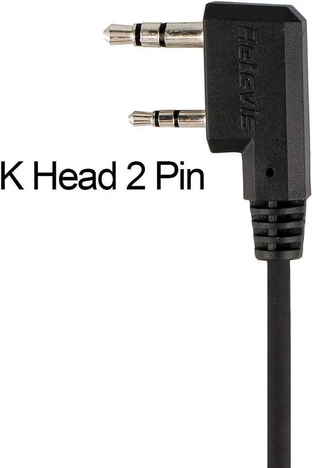 Alt view image 6 of 7 - Retevis Case of 10, Two Way Radio Earpiece with Mic Single Wire Earhook Headset Compatible with Baofeng BF-888S UV-5R H-777 RT22 Arcshell AR-5 Walkie Talkies