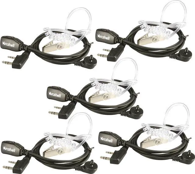 Main image of Arcshell Acoustic Tube Earpiece 5 Pack