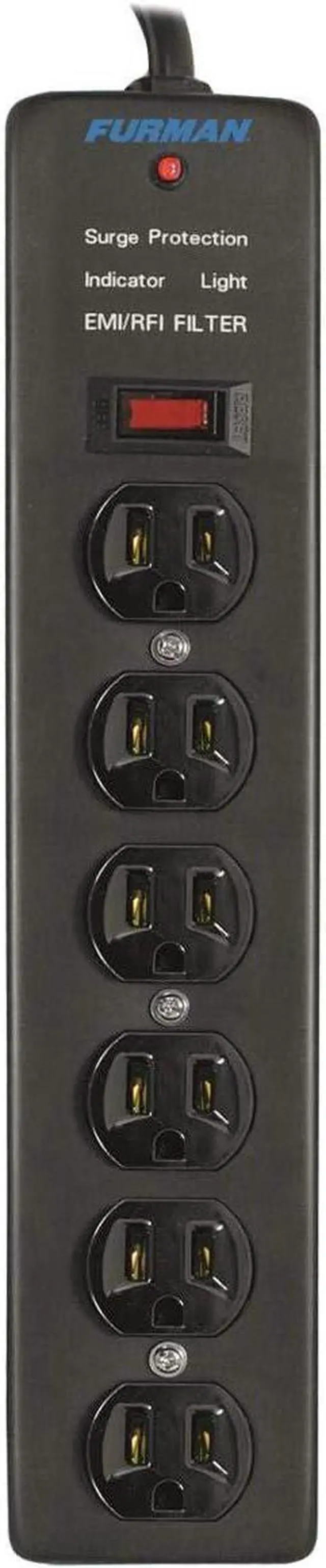 Main image of Furman SS-6 6-Outlet Pro Surge Suppressor Strip (SS6d1)